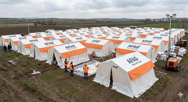 Doğal Afet Çadırları